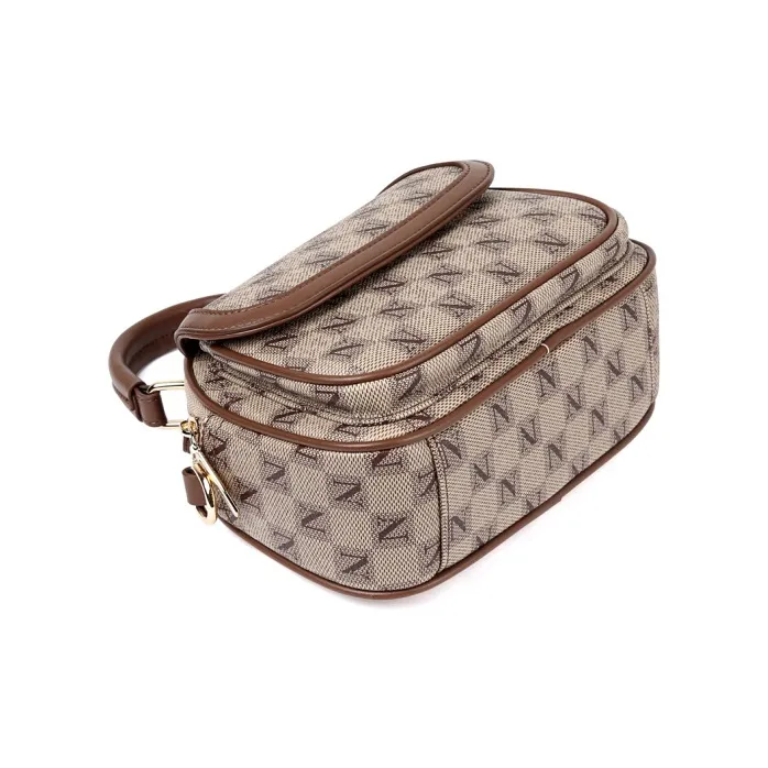TUCANO PVC Handbag, Shoulder Bag, Crossbody Bag Trumpets Women's Khaki-4