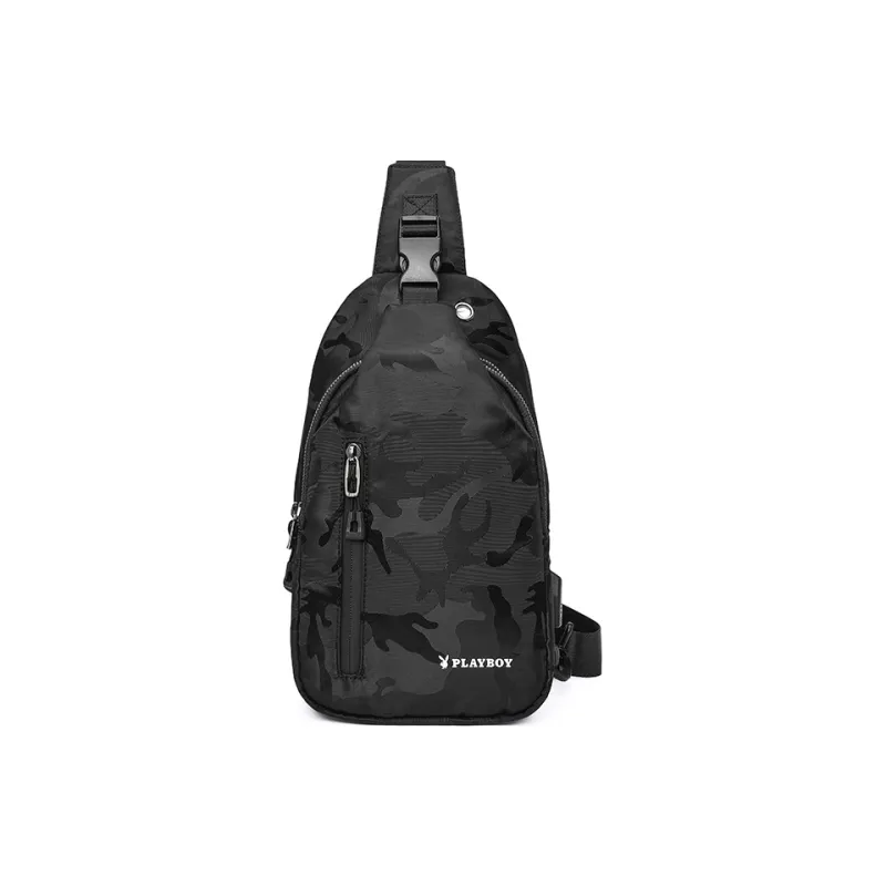Playboy Sling Bags Camouflage Black-0