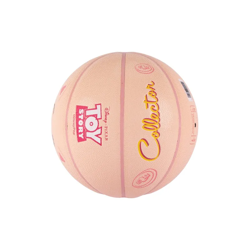 MESUCA x Disney PU Basketball Pink Yellow Size 7 Ball Training-4