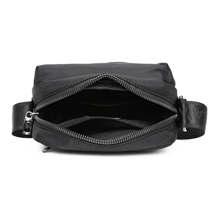 Playboy Fabric Shoulder Bag Regular Men's Black-4