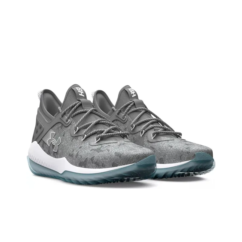 Under Armour Harper 8 Turf Baseball Shoes 'Baseball Grey'-2