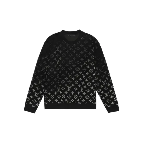 LOUIS VUITTON Gradient Monogram Fil Coupe Sweatshirt 