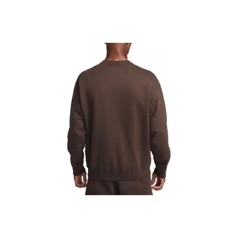 Nike Solo Swoosh Fleece Crewneck Hoodie-1