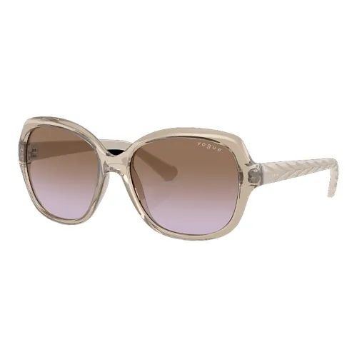 VOGUE - Irregular Shape Sunglasses Women's Light Brown