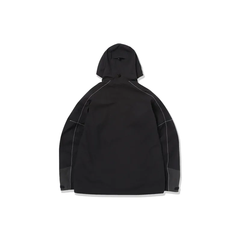 And Wander FW23 Jacket Unisex Black-1