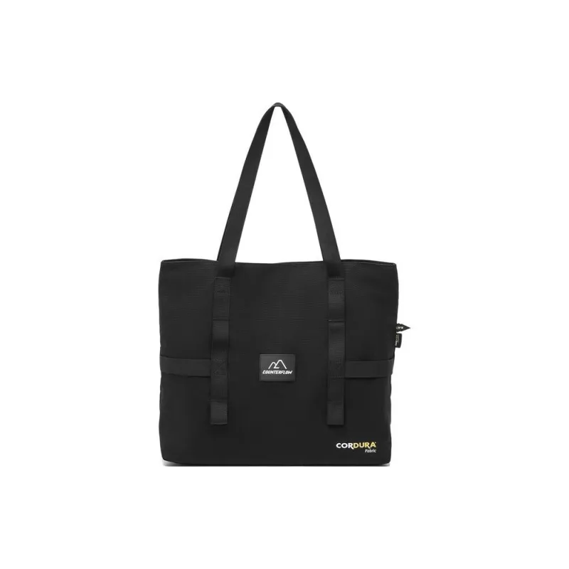 LiNing Sports Life Collection Polyester Tote Bag Shopping Bag Handbag Shoulder Bag Unisex Black-0