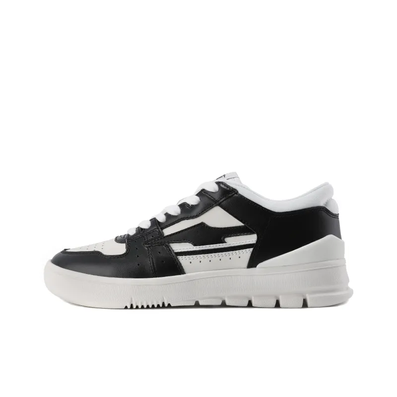 AVIA 825R Series Abrasion Resistant Low Top Skateboard Shoes Women's White Black-0