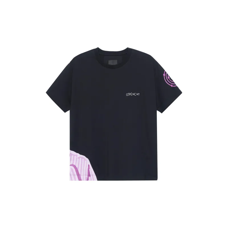 Givenchy T Shirts Men Black-1