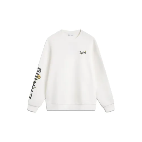 LINING Sports Life Collection Sweatshirts Women's Ivory