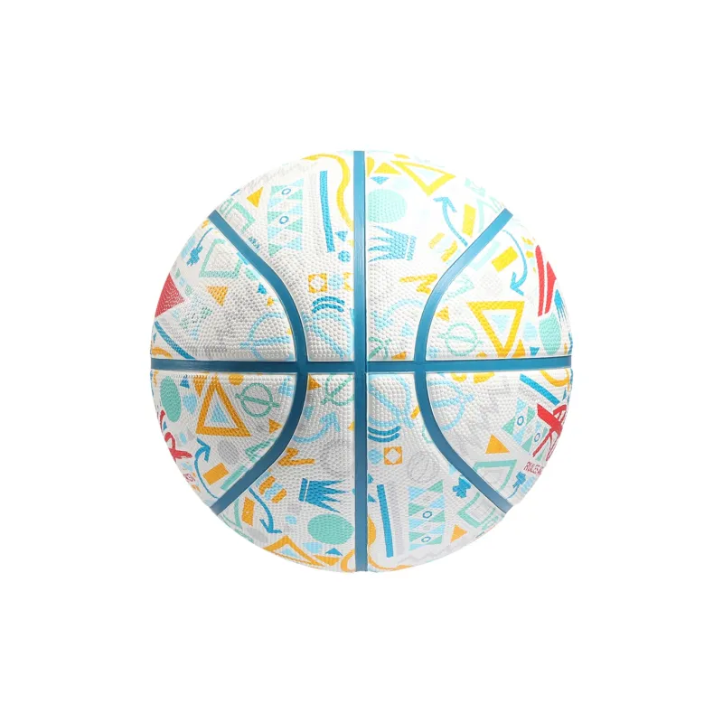 LiNing Rubber Basketball Ecru Size 7 Training Unisex-7