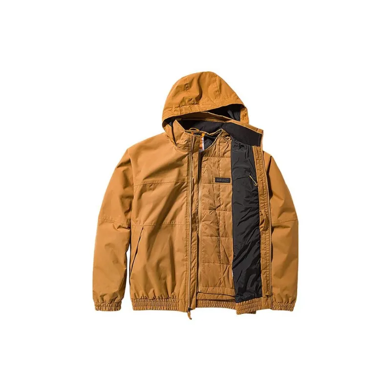 Timberland Waterproof And Breathable Windproof Windbreaker Jacket Men's Wheat-2