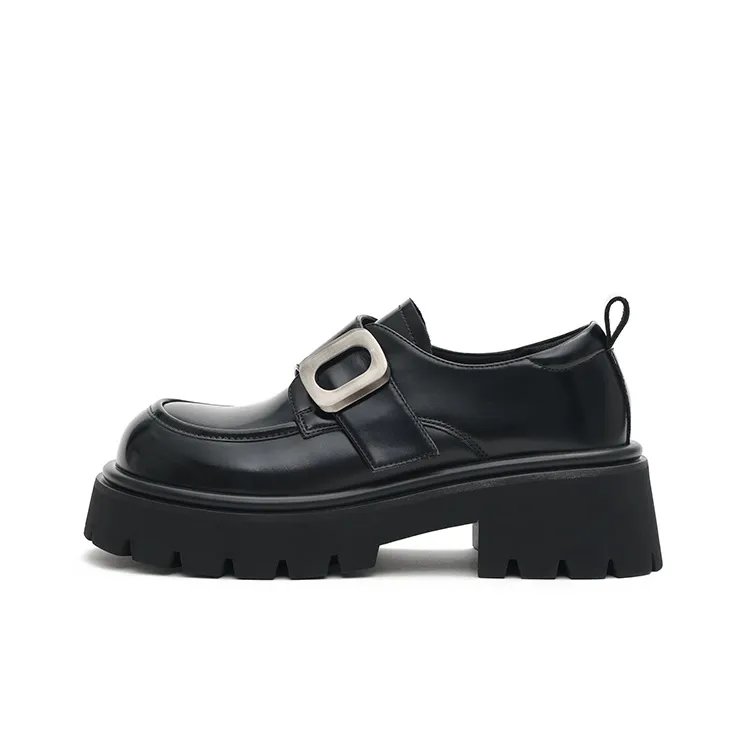 MASOOMAKE Loafers Women's Low Top Tranquil Black, Dark Brown-0