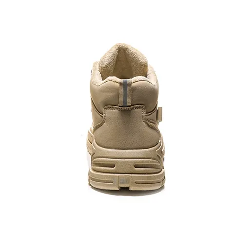Warrior Slip Resistant, Abrasion Resistant, Waterproof, Thermal High Top Martin Boot Men's Khaki-2