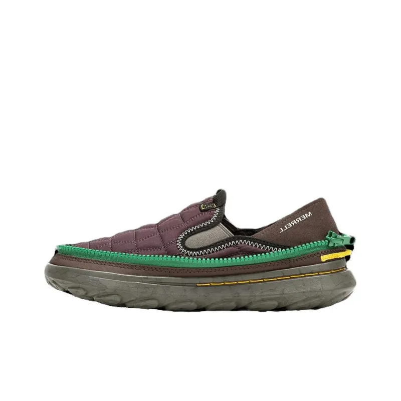 MERRELL Women's Hut Moc 2 Packable 'Burgundy Bracken' Women's-0