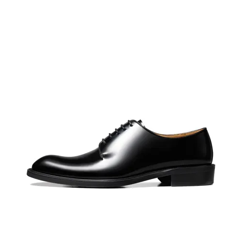 THOM WILLS Dress Shoes Men Low-Top Black