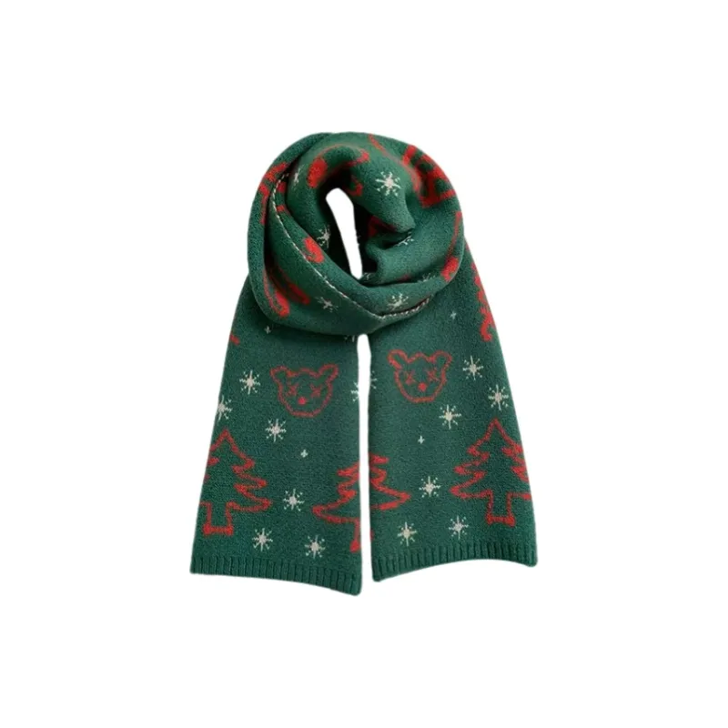 ACUC Knit Scarves Unisex-1