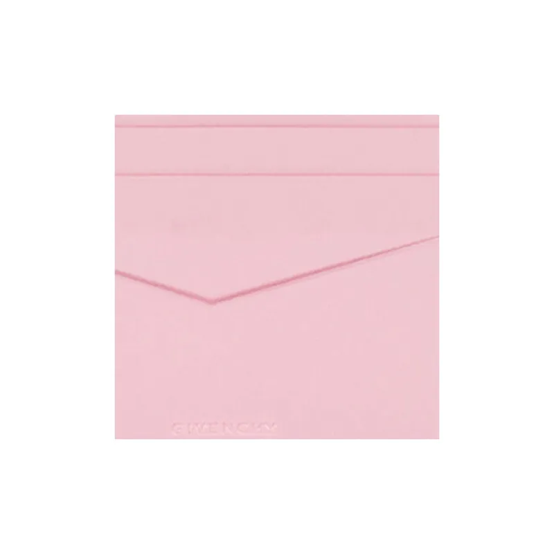 GIVENCHY 4G Cow Leather Wallets Card Holders Women's Soft Pink-2