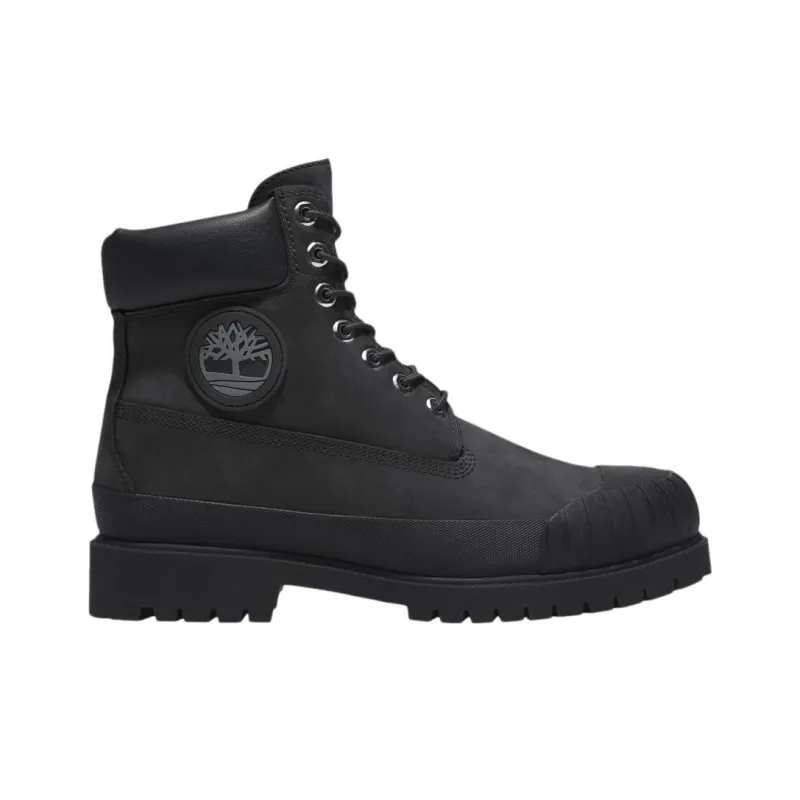Timberland 6 Inch Premium Rubber Toe Boot 'Black'-1