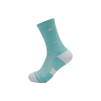 QIAODAN Knee High Socks Men's 1 Pack Light Green