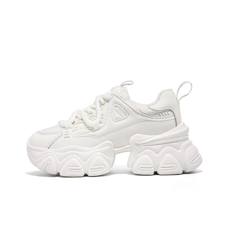 A02 Toby Black Low-Top Chunky Sneakers Women's-5