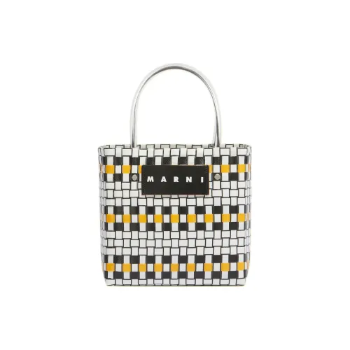 MARNI Polypropylene Pp Tote Bag, Shopping Bag, Handbag Mini Women's Lemon