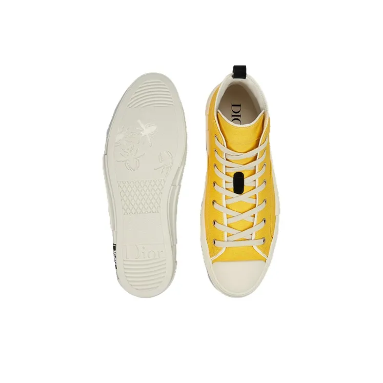 DIOR B23 High Top AsteroDIOR Yellow-4