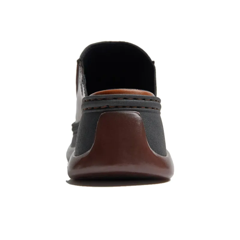 MIISTA Closed Toe Slippers 7cm Women's Brown-3