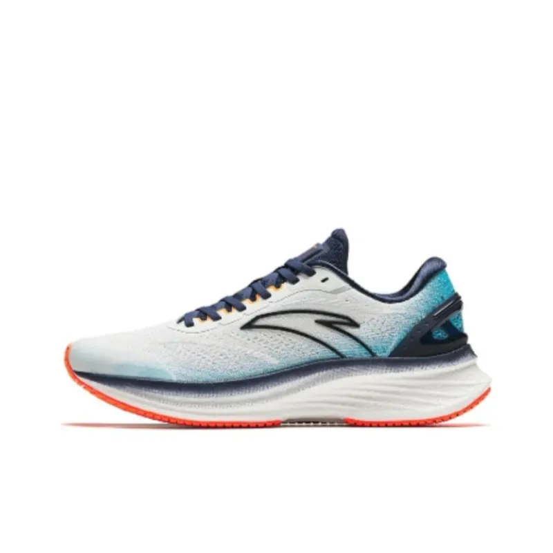Anta Low Top Training Running Shoes Men's White Blue-0