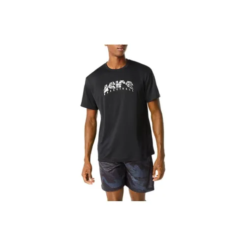 Asics Hex Graphic T-Shirts Men Black