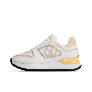 LOUIS VUITTON Run Away Low Top Casual Shoes Women's White