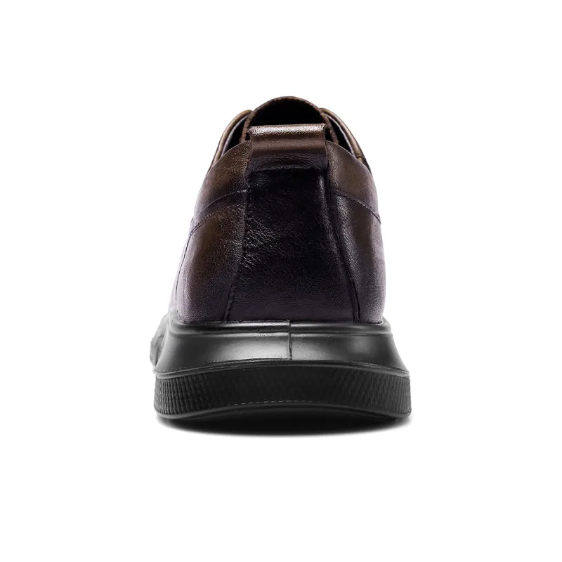 Strongman 3515 Men's Spring And Fall Business Commute Leather Shoes Men's Unlined Shoes For Youth-11