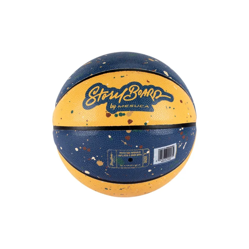 MESUCA x Disney Toy Story Series PU Basketball Blue Yellow Size 7 Training Unisex-4