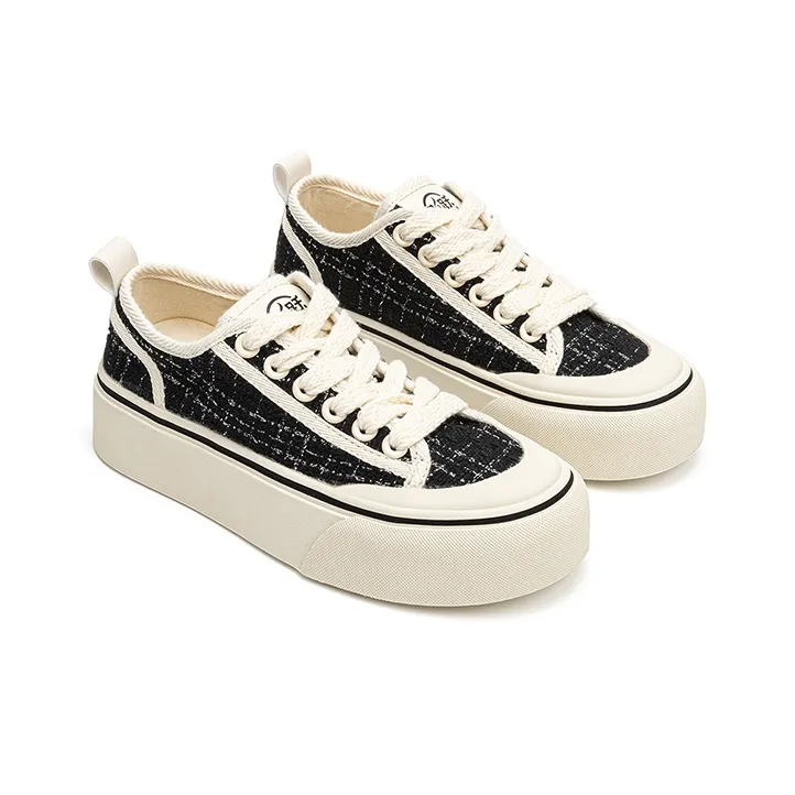Dafu Leaps Forward Low-Top Canvas Shoes Women's-1