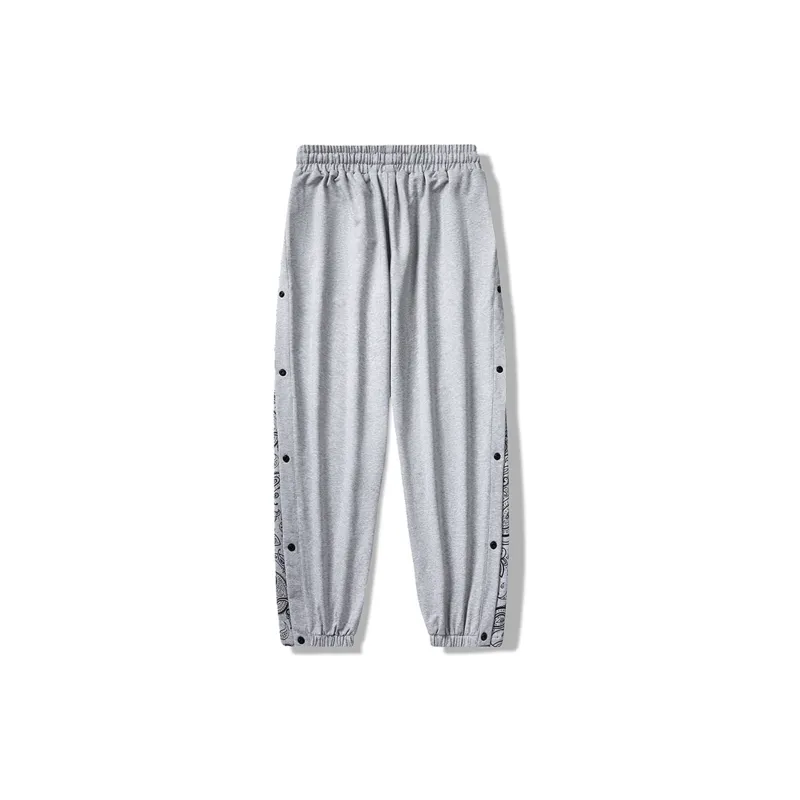 JEEP SPIRIT Summer And Fall Knitted Sweatpants Unisex-7
