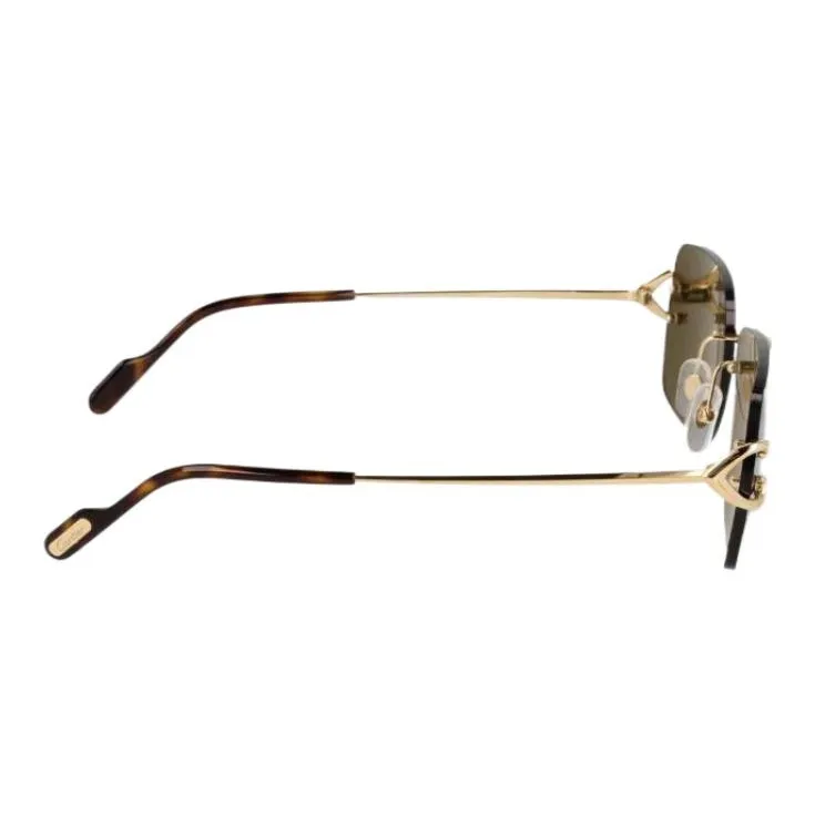 Cartier Rectangular Frame Sunglasses-3