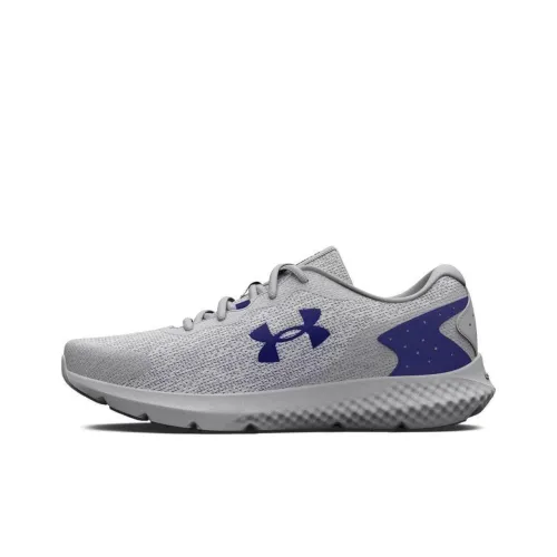 Under Armour Charged Rogue 3 Running Shoes Men Low-Top Gray Purple