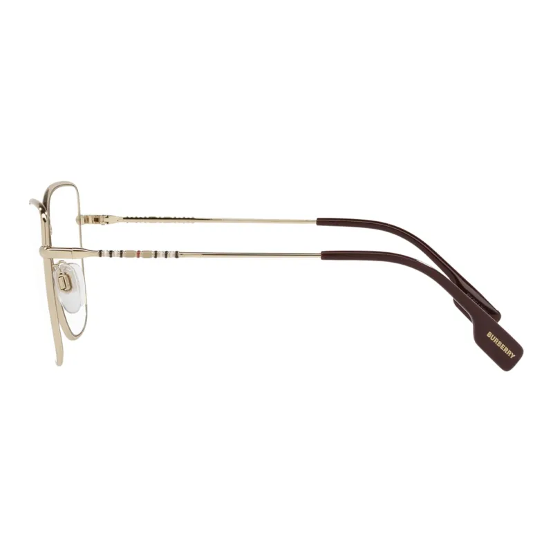 Burberry Metal Cat Eye Eyeglass Frames Women's Light Gold-2