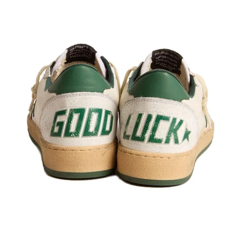 Golden Goose Ball Star Low Top Skateboard Shoes Women's Green-3