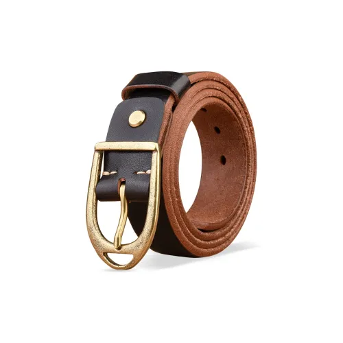 JEEP SPIRIT Vintage Casual Leather Belts Men's Width: 3.8cm