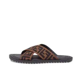 FENDI Slides 'Brown'