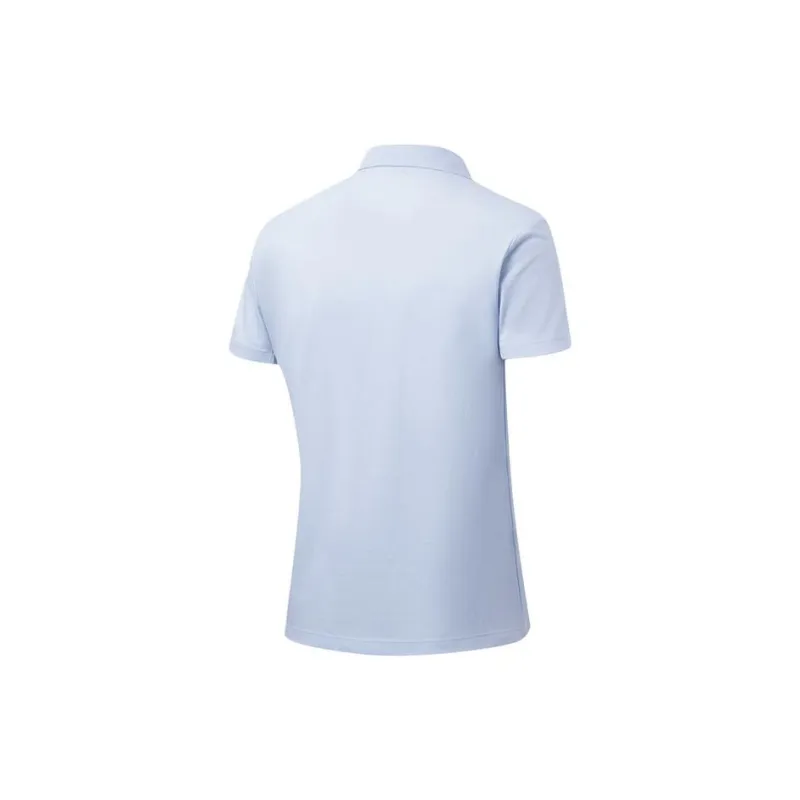 LiNing Fitness Series Polo Shirt Women's Sky Feather Blue-1