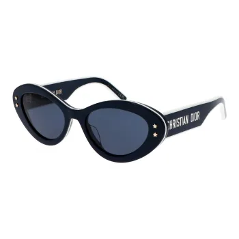 DIOR Acetate Cat Eye Sunglasses Women's Blue