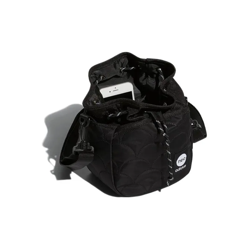 Adidas Neo Polyamide Sports Bag Shoulder Bag Crossbody Bag Unisex Black-4