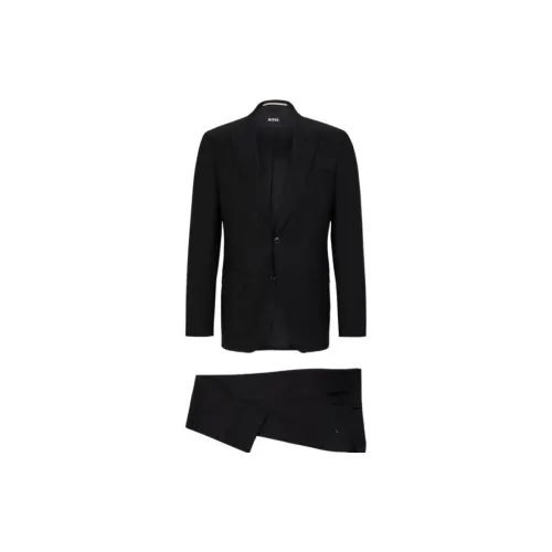 HUGO BOSS Business Suits Men Black