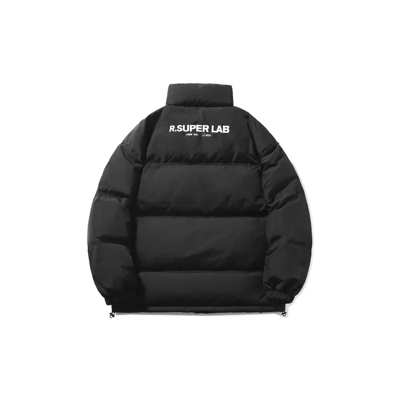 R.super Down Jacket Unisex Black-1