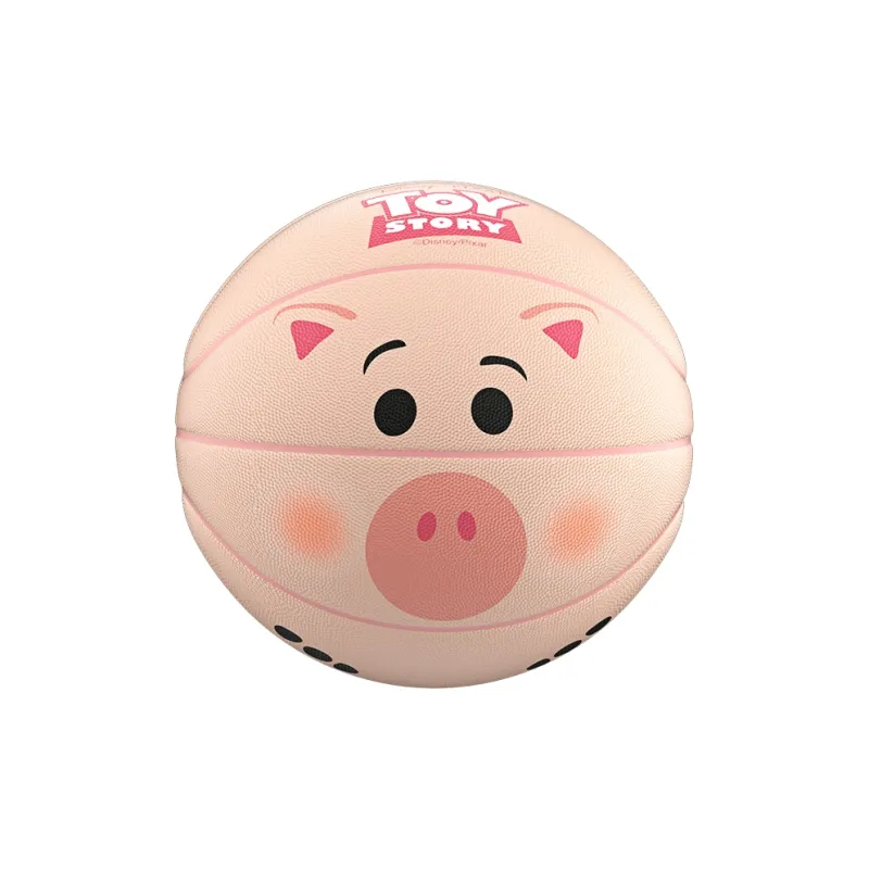 MESUCA x Disney PU Basketball Pink Yellow Size 7 Ball Training-0