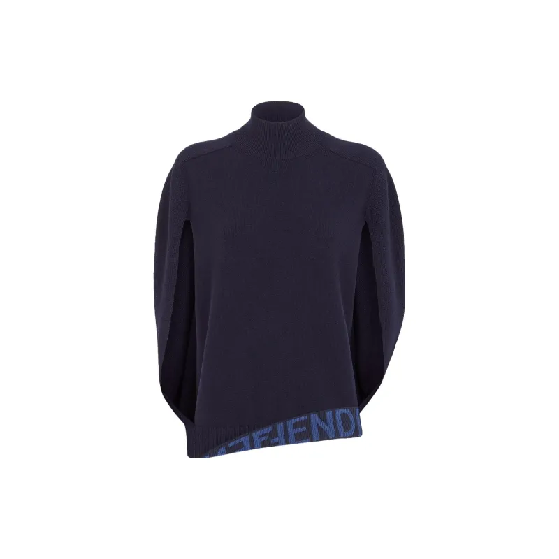 FENDI High Neck Knitetd Jumper-2