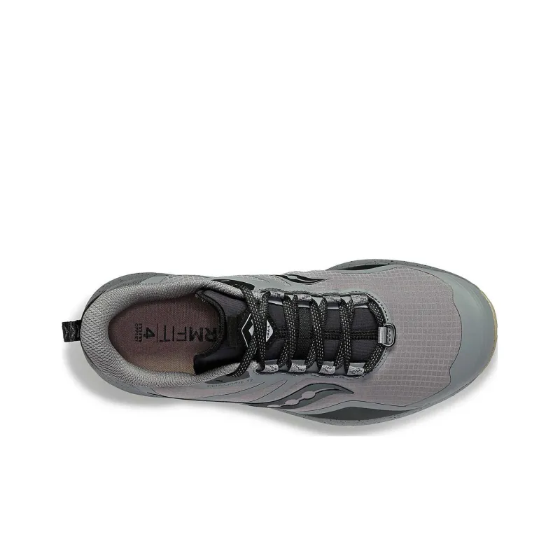 saucony Peregrine ICE+ 3 'Gravel Black'-3