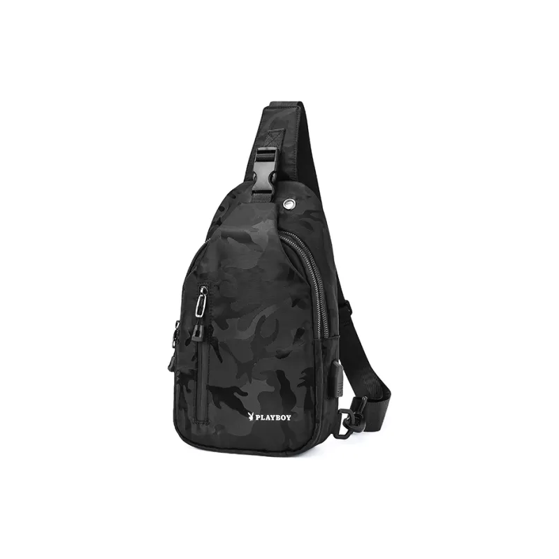 Playboy Sling Bags Camouflage Black-1