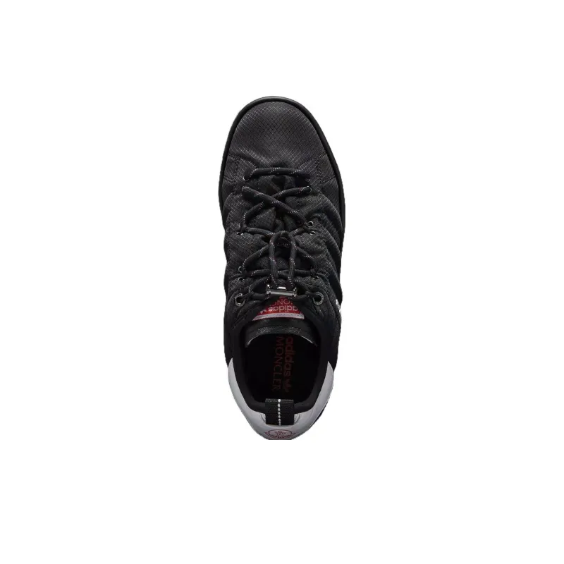 Adidas Originals x Moncler Low Top Skateboard Shoes Unisex Black-2